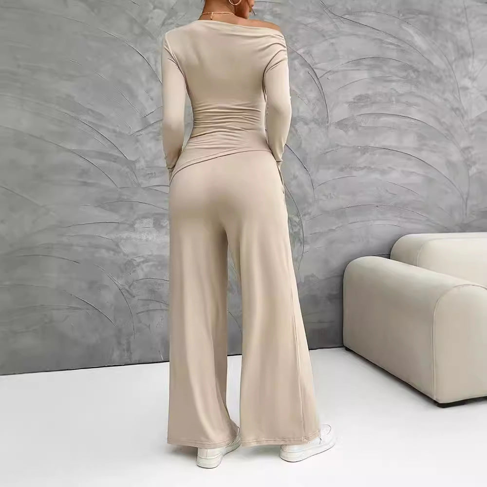 Damer Elegant Overall med breda ben och praktisk fickdesign Mirla-Eva Jonsson