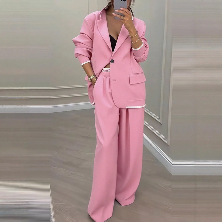 Damer Elegant Oversize Blazer Set Mirla-Eva Jonsson