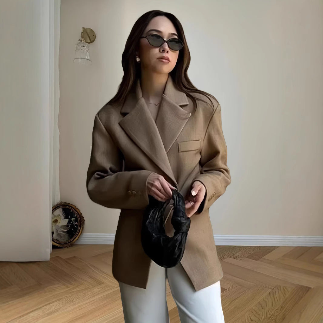 Damer Elegant Oversized Blazer Mirla-Eva Jonsson