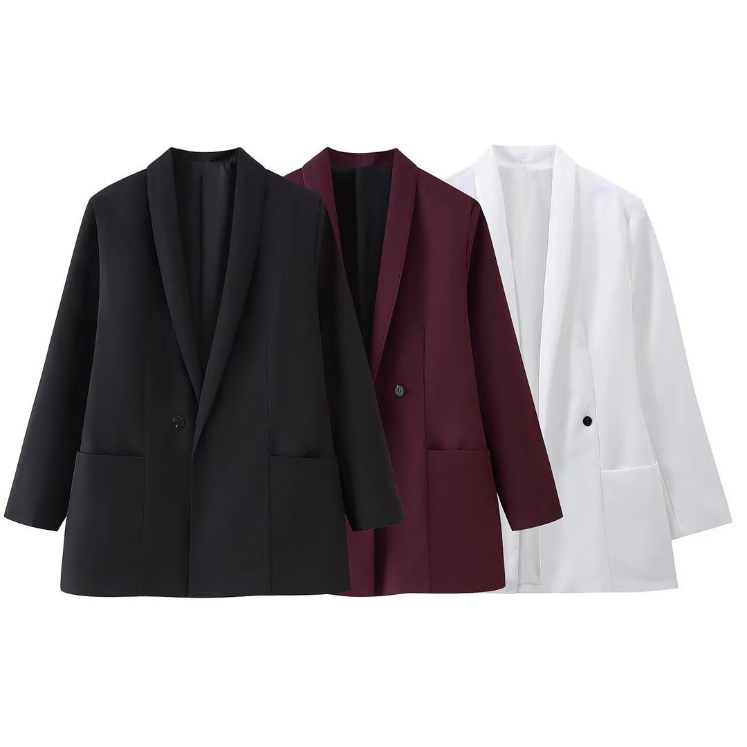 Damer Elegant Oversized Blazer Mirla-Eva Jonsson