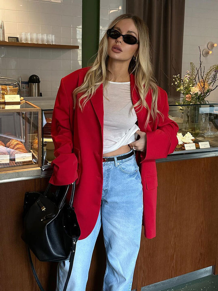 Damer Elegant Oversized Blazer Mirla-Eva Jonsson
