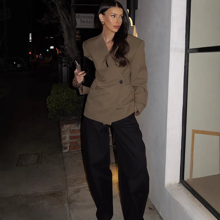 Damer Elegant Oversized Blazerjacka Mirla-Eva Jonsson