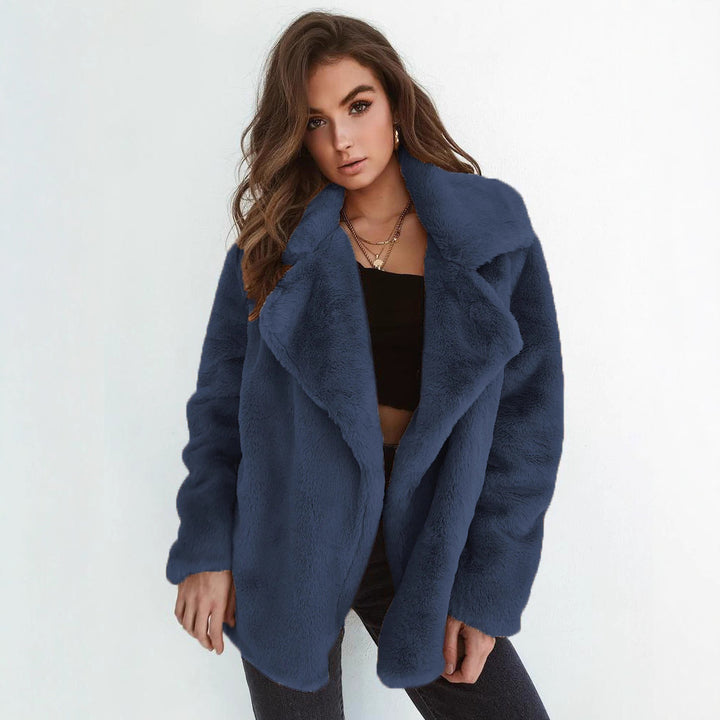 Damer Elegant Oversized-Fuskpälsjacka Mirla-Eva Jonsson