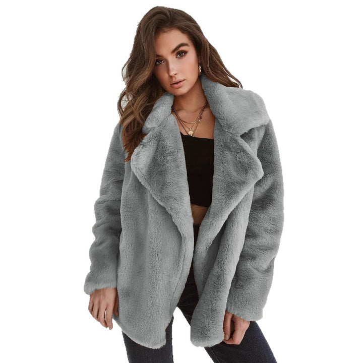 Damer Elegant Oversized-Fuskpälsjacka Mirla-Eva Jonsson