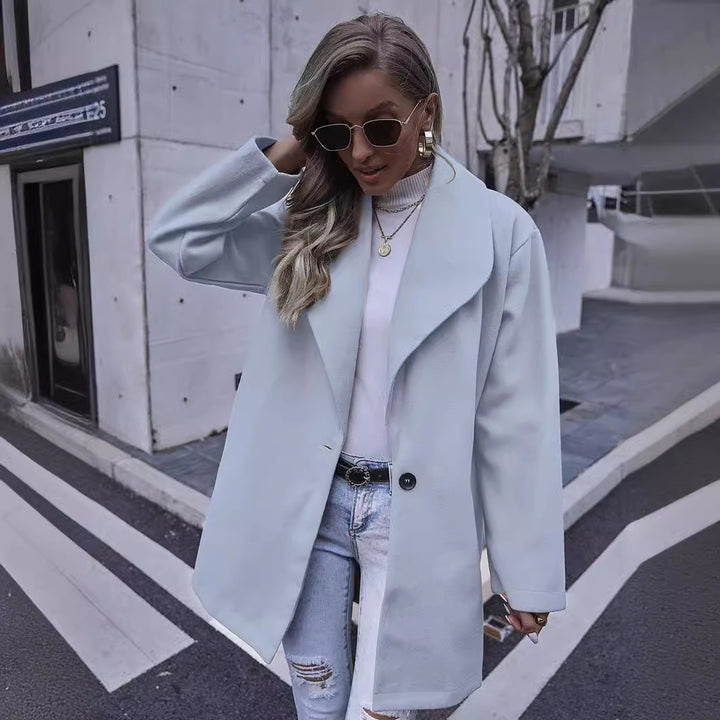Damer Elegant Oversized Jacka Mirla-Eva Jonsson