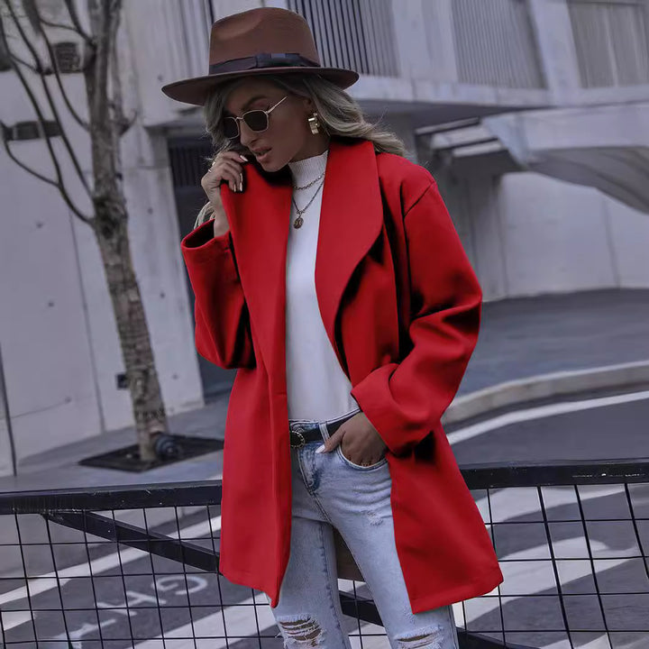 Damer Elegant Oversized Jacka Mirla-Eva Jonsson