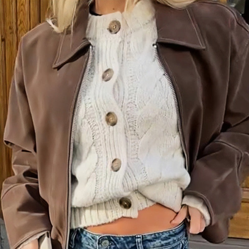 Damer Elegant Oversized-Jacka i avslappnad stil Mirla-Eva Jonsson