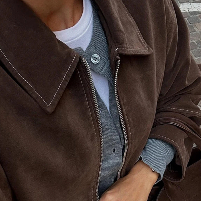 Damer Elegant Oversized-Jacka i avslappnad stil Mirla-Eva Jonsson