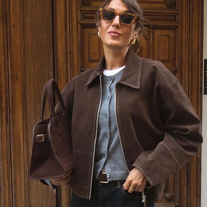 Damer Elegant Oversized-Jacka i avslappnad stil Mirla-Eva Jonsson