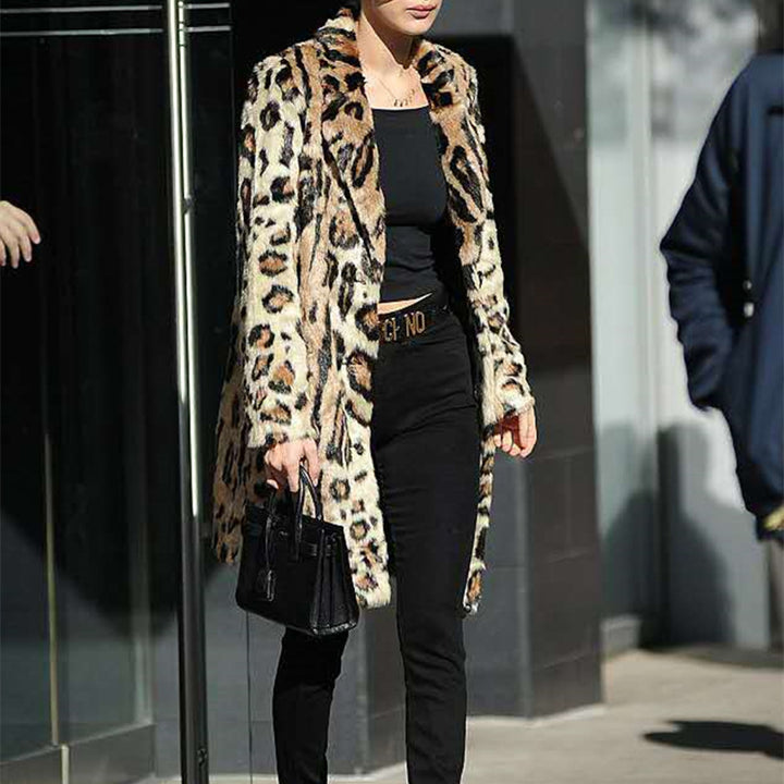 Damer Elegant Oversized Pälsrock Mirla-Eva Jonsson