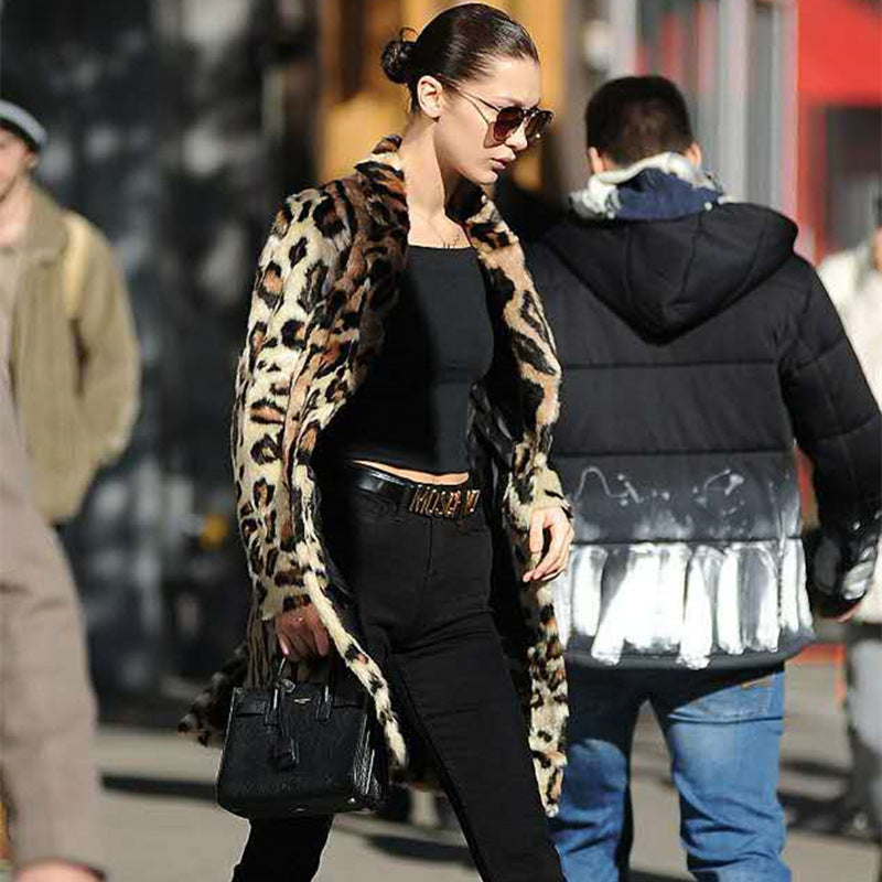 Damer Elegant Oversized Pälsrock Mirla-Eva Jonsson