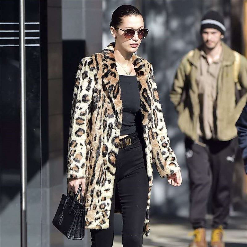 Damer Elegant Oversized Pälsrock Mirla-Eva Jonsson