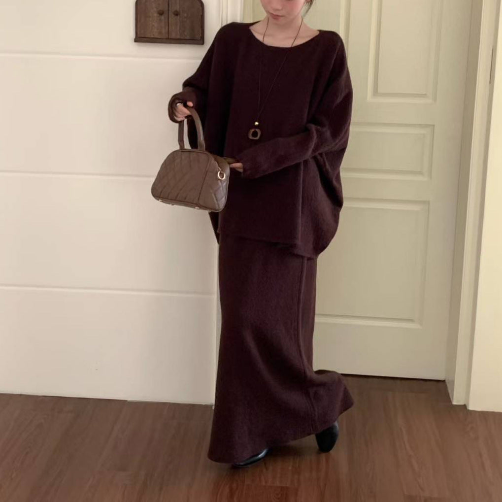 Damer Elegant Oversized Stickad Tröja gjord av mjukt material Mirla-Eva Jonsson