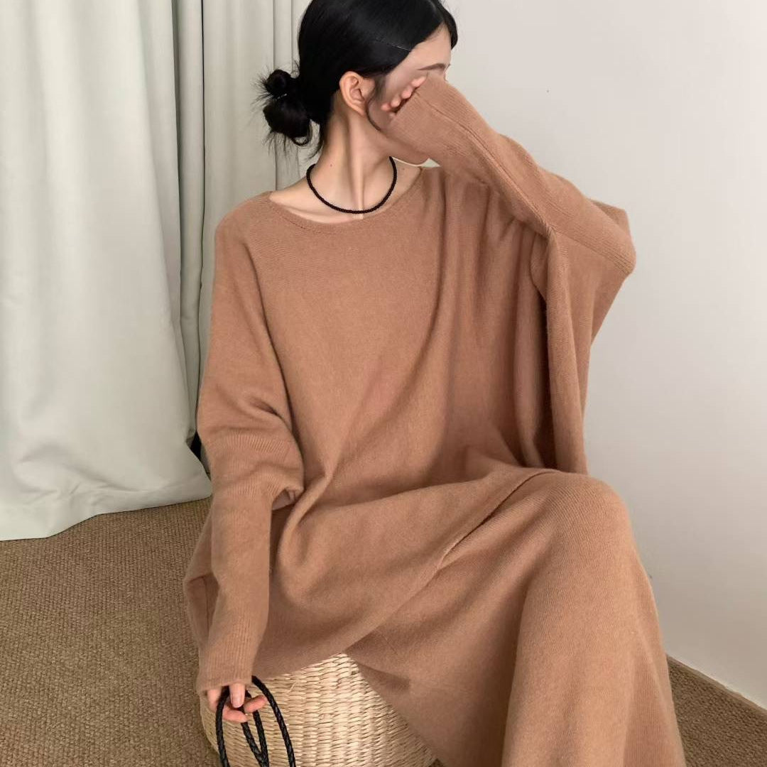 Damer Elegant Oversized Stickad Tröja gjord av mjukt material Mirla-Eva Jonsson