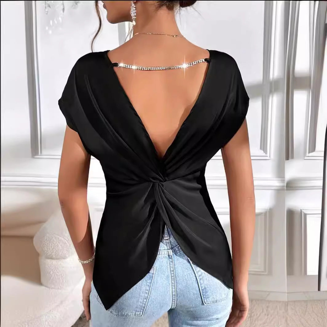 Damer Elegant Oversized-T-shirt i högkvalitativt material Mirla-Eva Jonsson