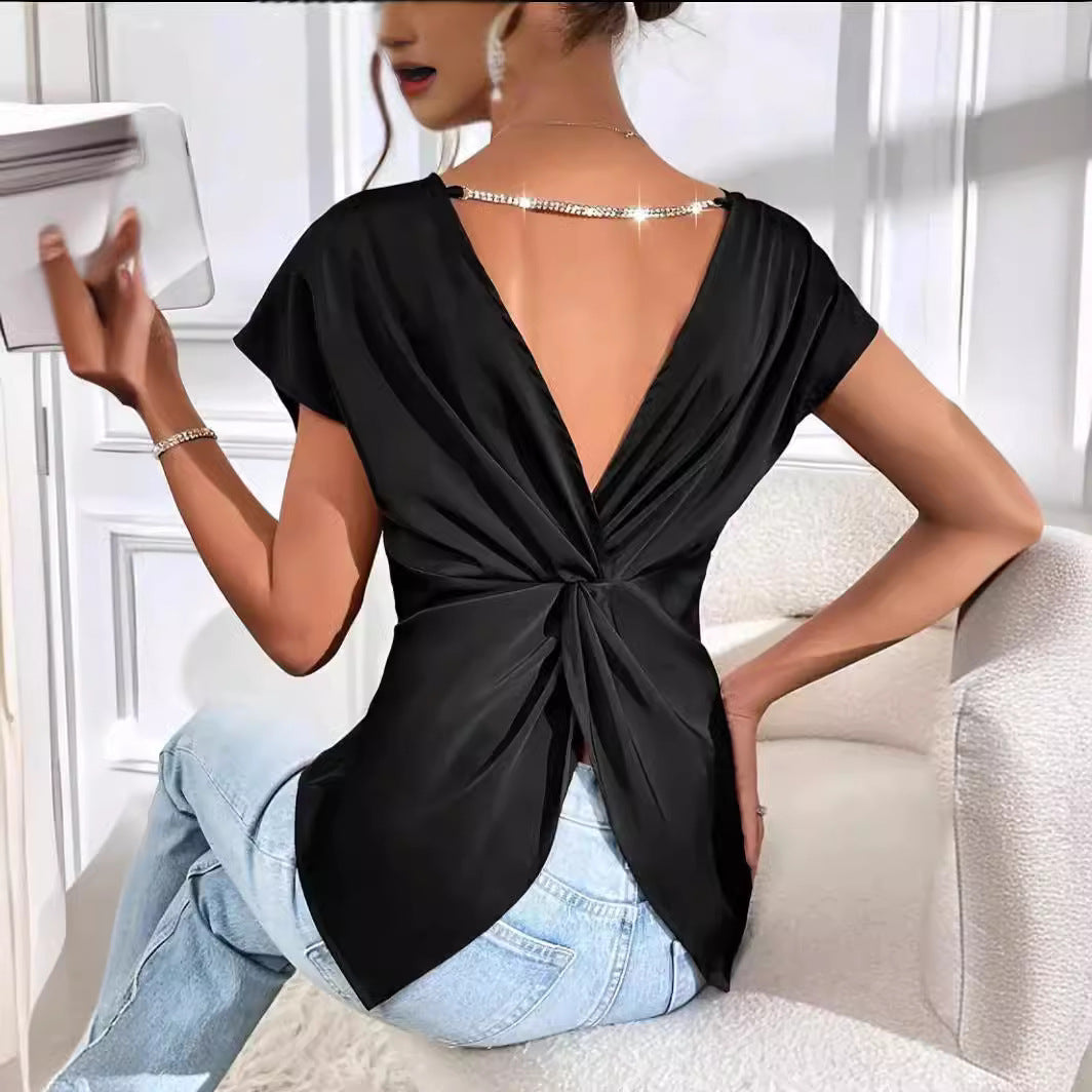 Damer Elegant Oversized-T-shirt i högkvalitativt material Mirla-Eva Jonsson