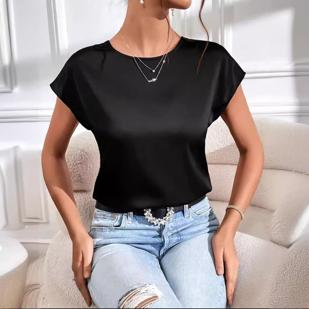 Damer Elegant Oversized-T-shirt i högkvalitativt material Mirla-Eva Jonsson