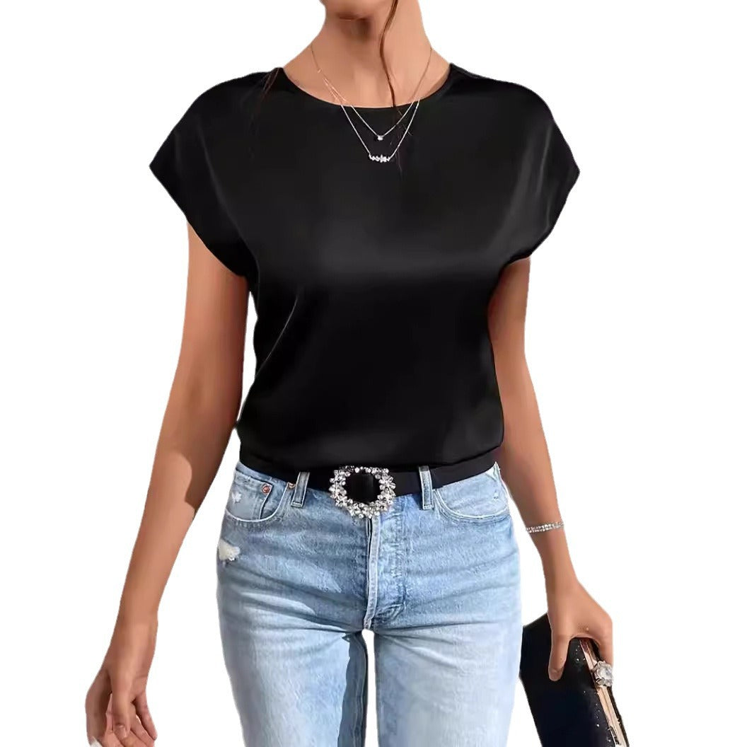 Damer Elegant Oversized-T-shirt i högkvalitativt material Mirla-Eva Jonsson