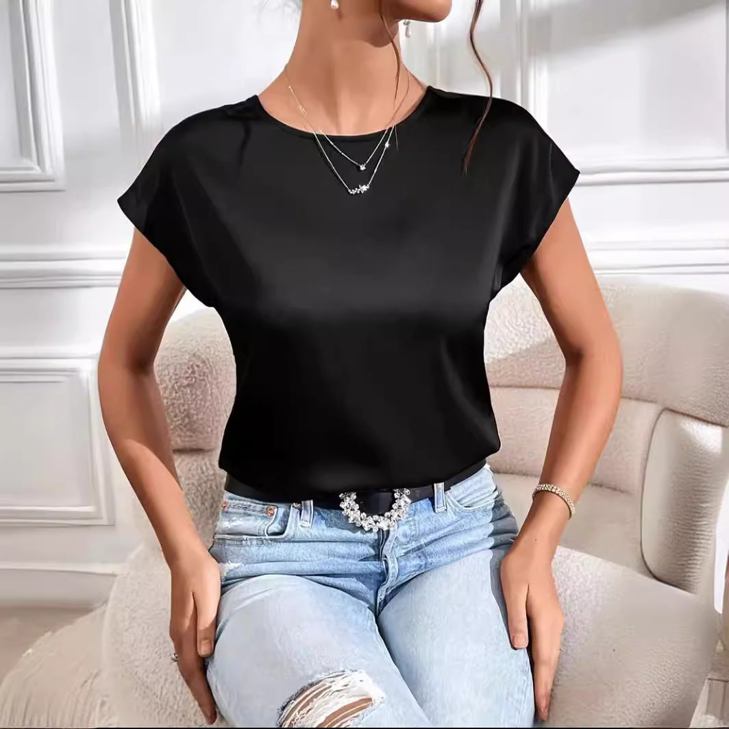 Damer Elegant Oversized-T-shirt i högkvalitativt material Mirla-Eva Jonsson