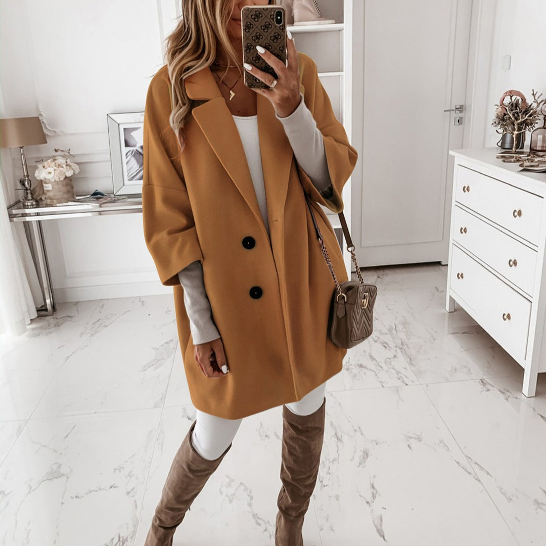 Damer Elegant Oversized Yllejacka Mirla-Eva Jonsson