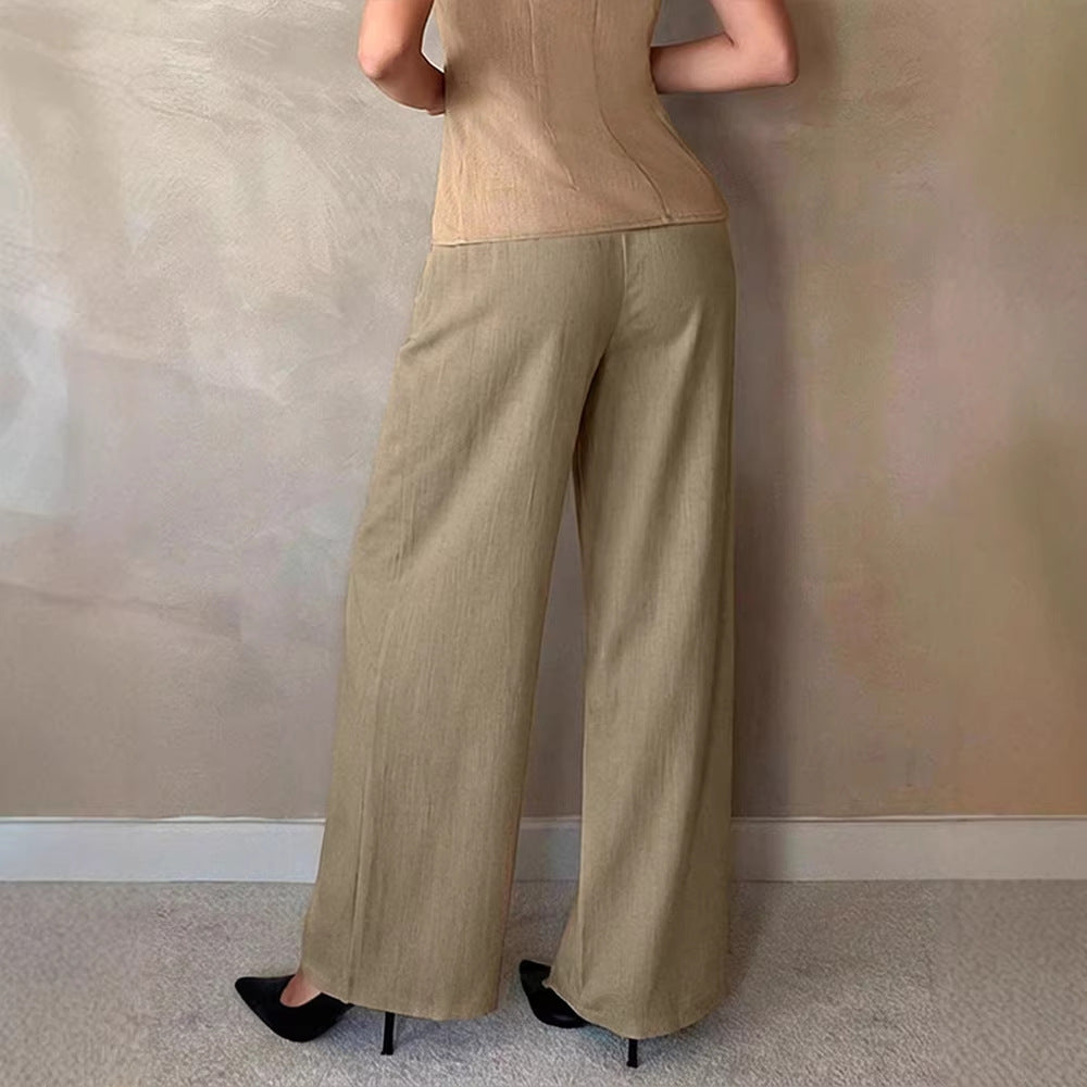 Damer Elegant Palazzo-byxa med hög midja och snygg design Mirla-Eva Jonsson