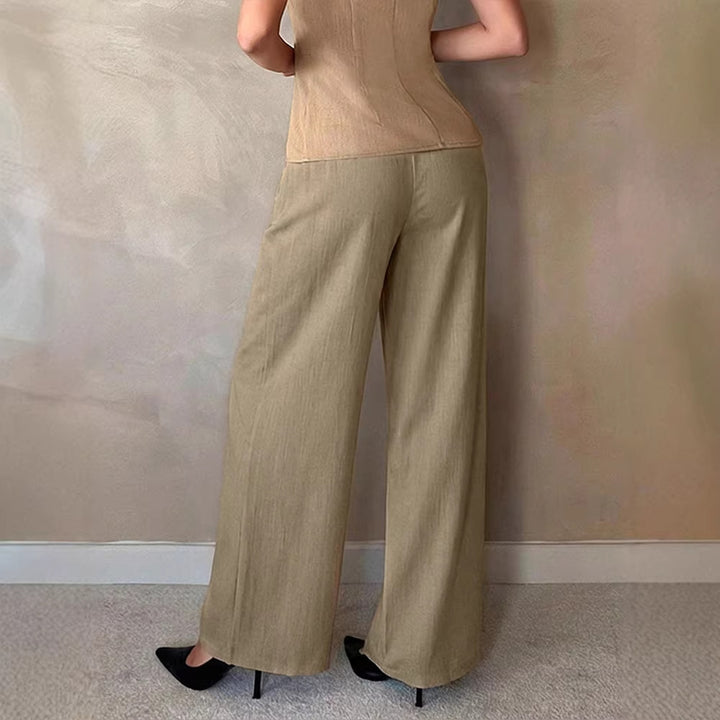Damer Elegant Palazzo-byxa med hög midja och snygg design Mirla-Eva Jonsson