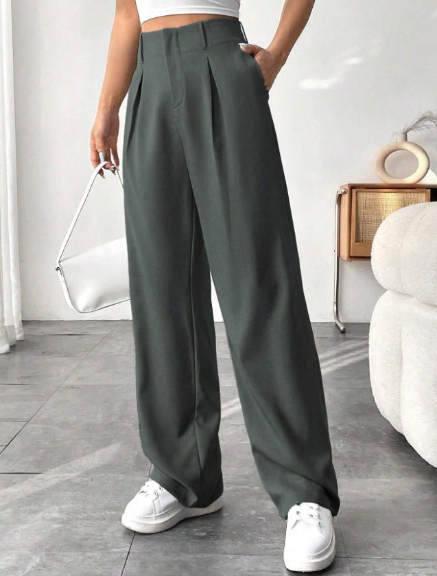Damer Elegant Plisserad byxa med vid passform Mirla-Eva Jonsson