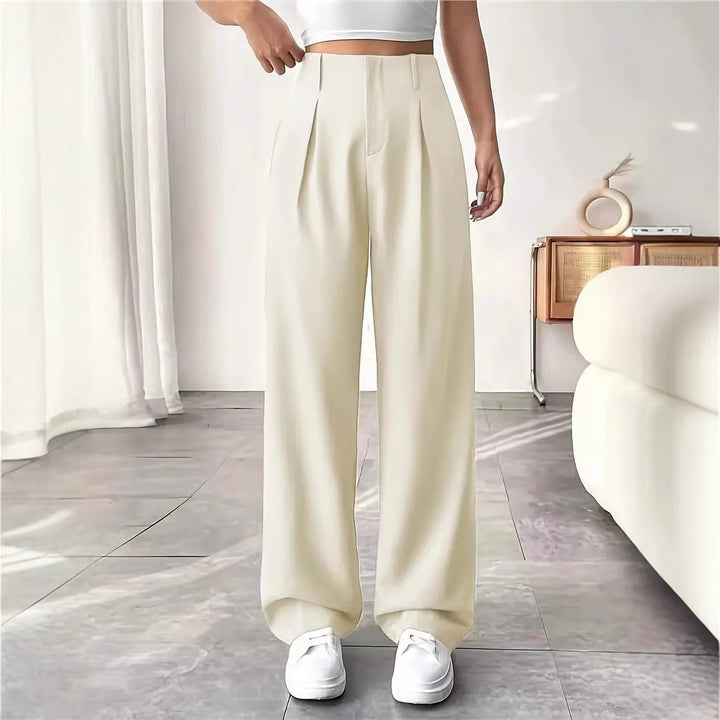 Damer Elegant Plisserad byxa med vid passform Mirla-Eva Jonsson