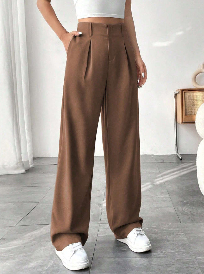 Damer Elegant Plisserad byxa med vid passform Mirla-Eva Jonsson
