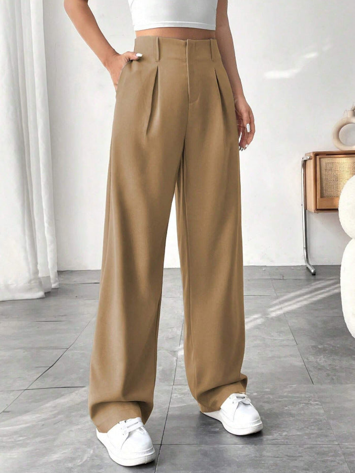 Damer Elegant Plisserad byxa med vid passform Mirla-Eva Jonsson
