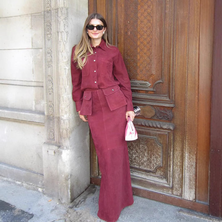 Damer Elegant Samtanzug Set Mirla-Eva Jonsson