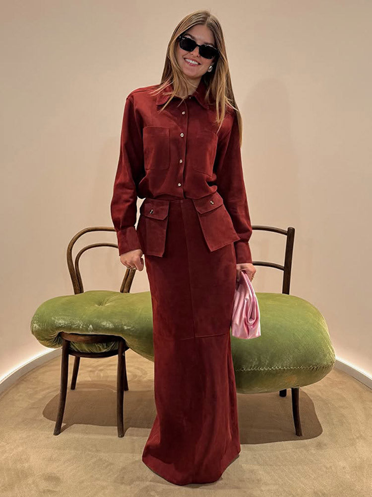 Damer Elegant Samtanzug Set Mirla-Eva Jonsson