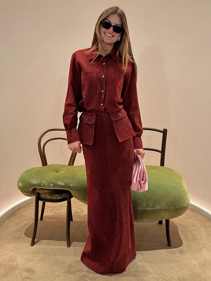 Damer Elegant Samtanzug Set Mirla-Eva Jonsson