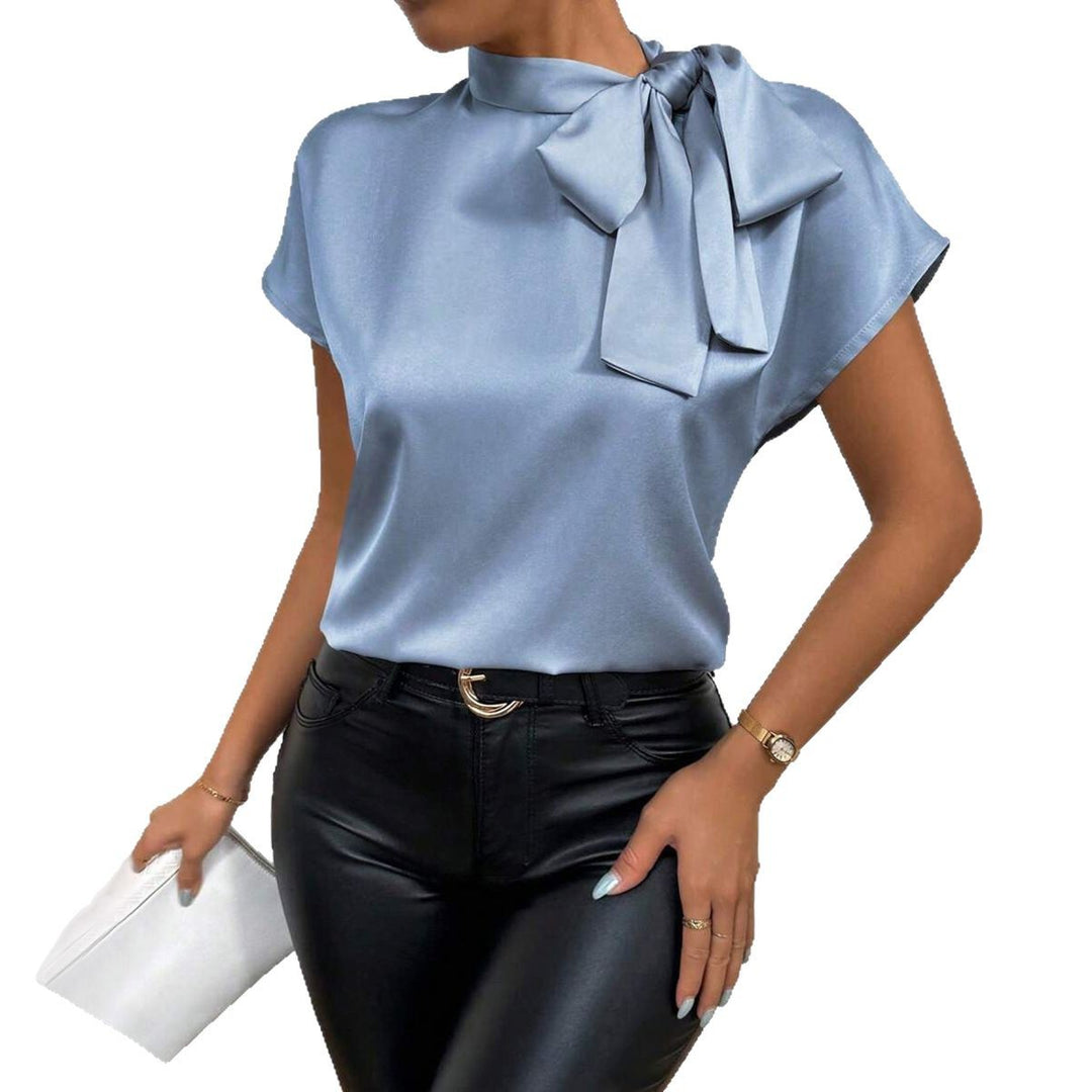 Damer Elegant Satinöverdel med Slits Mirla-Eva Jonsson