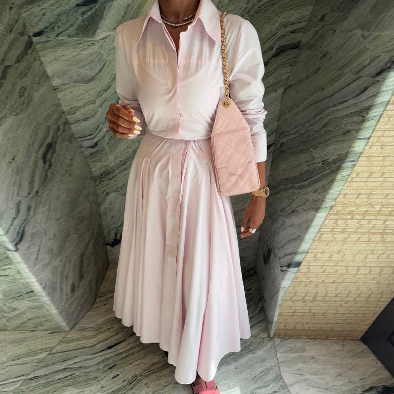 Damer Elegant Skjolklänning med flödeskjol Eva Jonsson-Eva Jonsson
