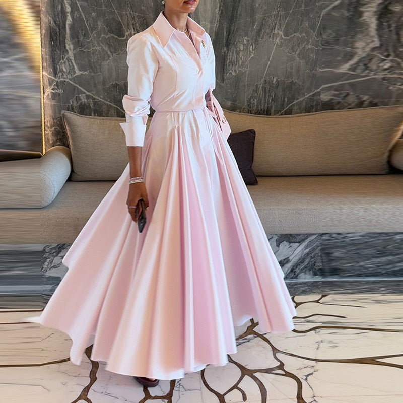 Damer Elegant Skjolklänning med flödeskjol Eva Jonsson-Eva Jonsson