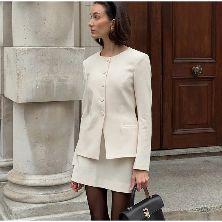 Damer Elegant Skräddarsydd Blazer Mirla-Eva Jonsson
