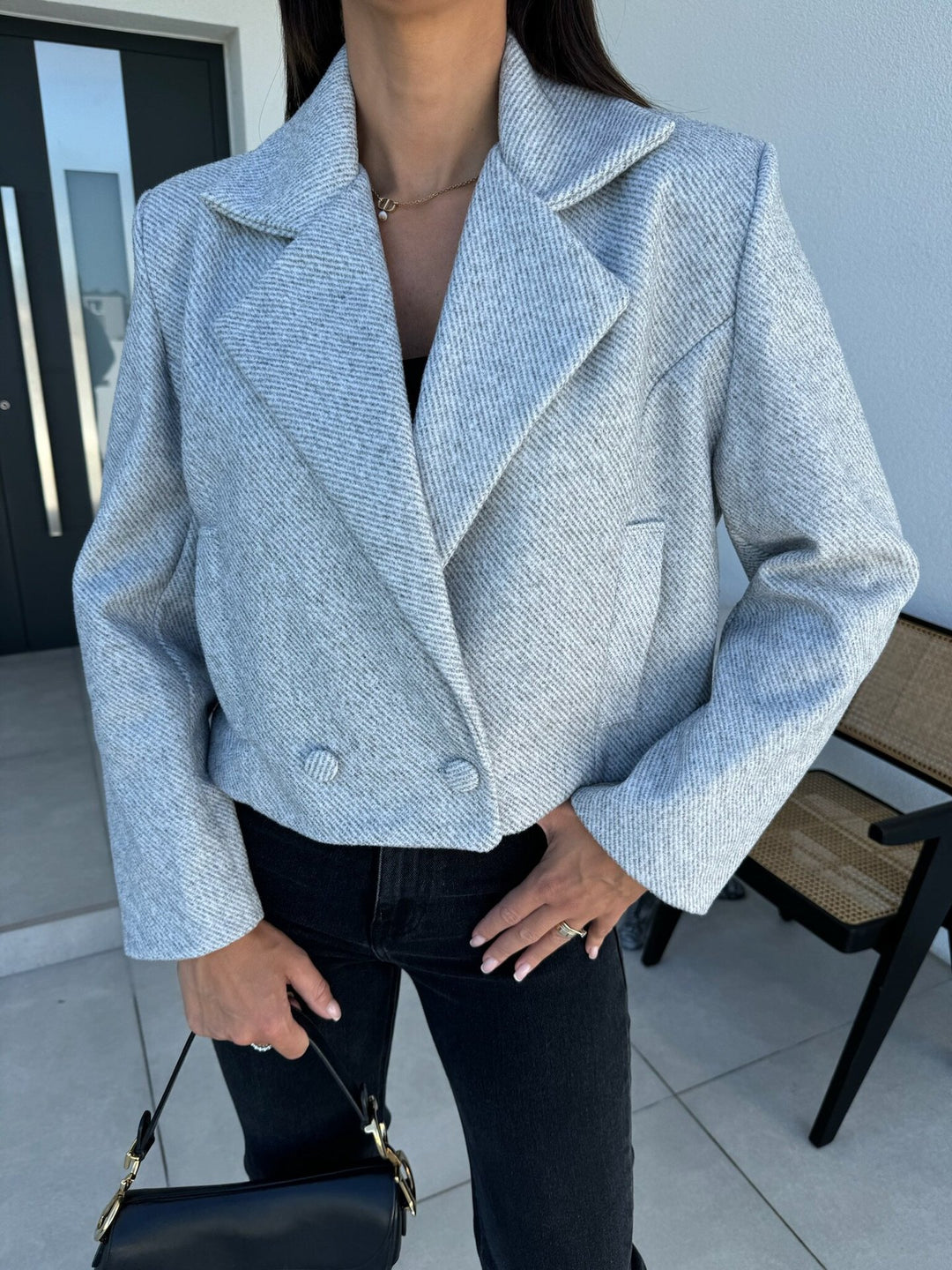 Damer Elegant Slim-Fit Blazerjacka Mirla-Eva Jonsson