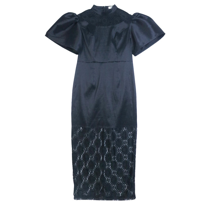 Damer Elegant Spets-och-Satin Klänning Mirla-Eva Jonsson