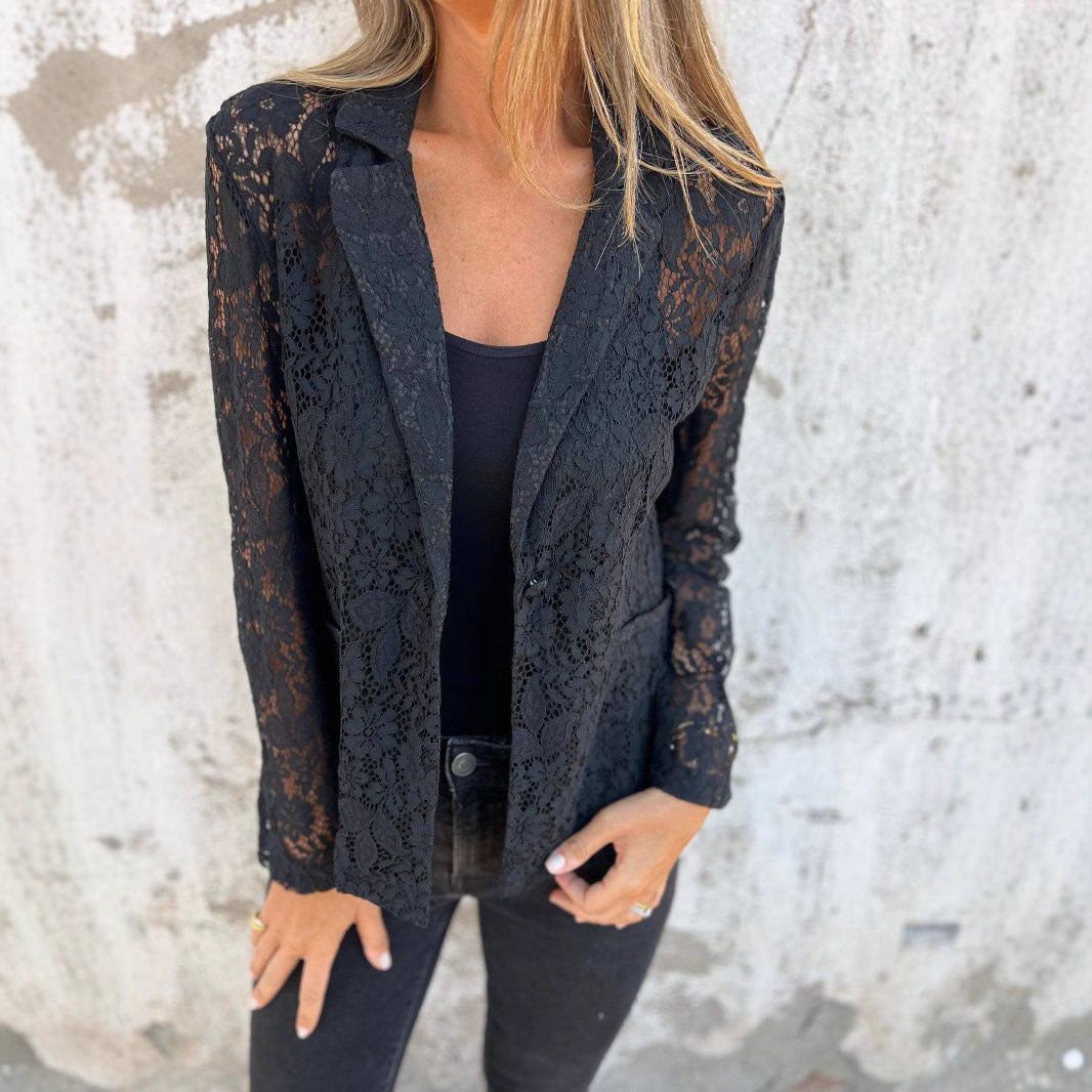 Damer Elegant Spetsjacka Mirla-Eva Jonsson