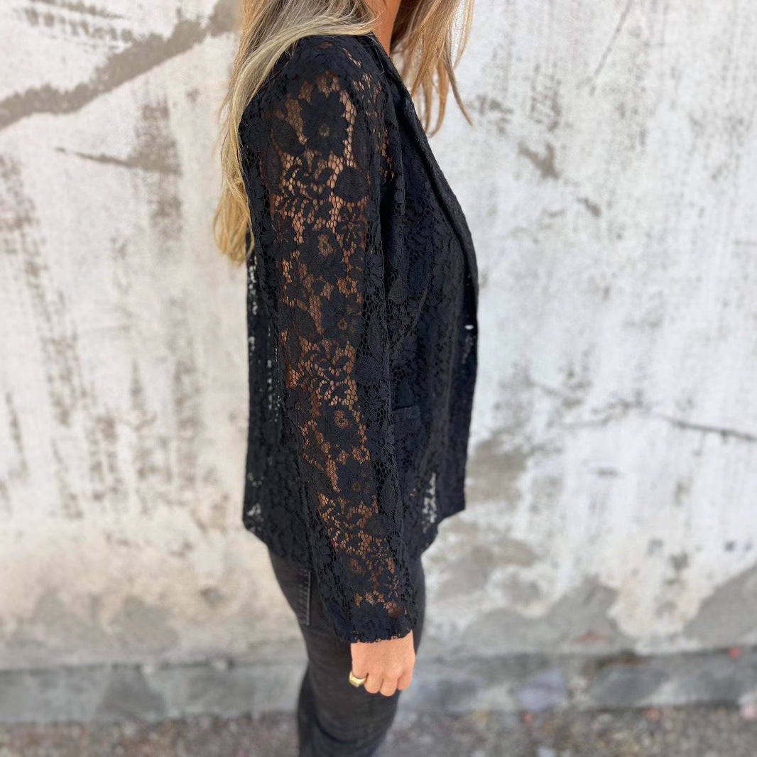 Damer Elegant Spetsjacka Mirla-Eva Jonsson