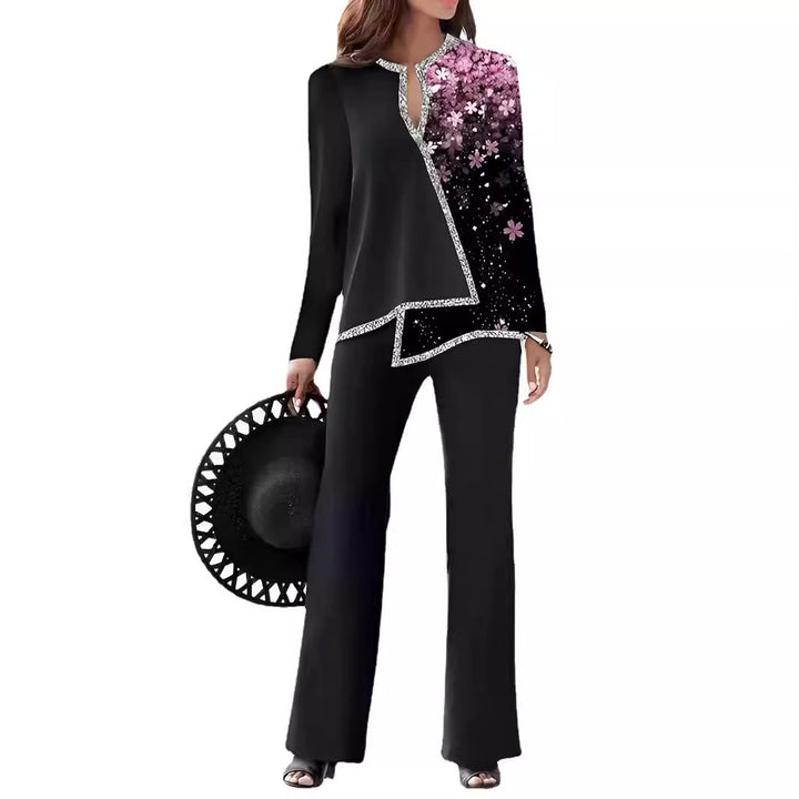 Damer Elegant Statement-jacka med asymmetrisk skärning och glittrande detaljer Mirla-Eva Jonsson