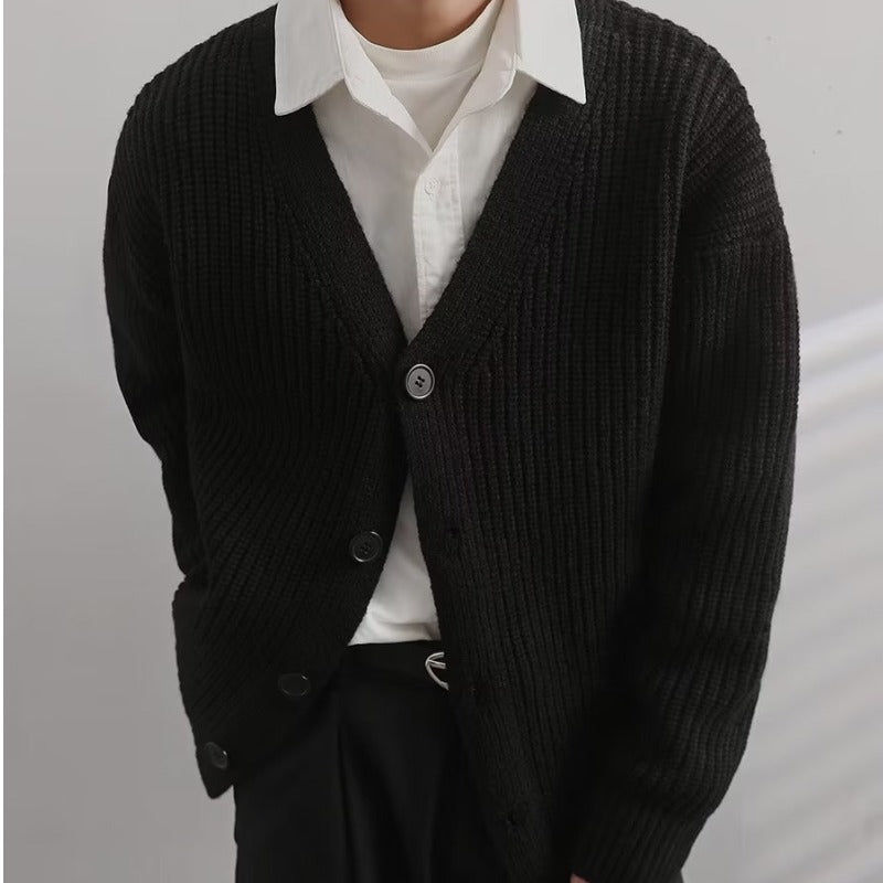 Damer Elegant Stickad Cardigan Eva Jonsson-Eva Jonsson