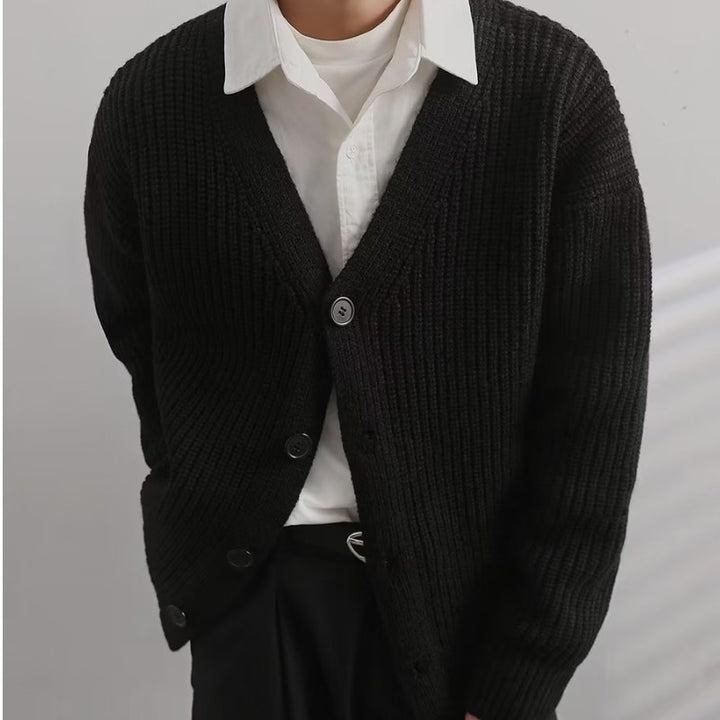 Damer Elegant Stickad Cardigan Eva Jonsson-Eva Jonsson