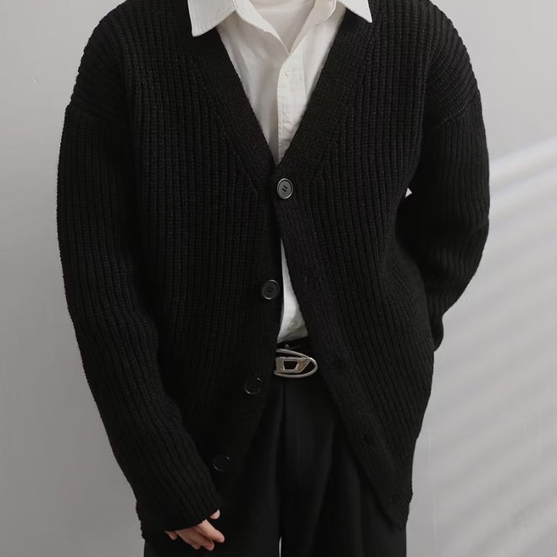 Damer Elegant Stickad Cardigan Eva Jonsson-Eva Jonsson