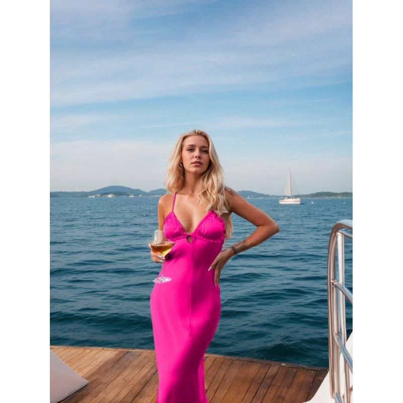 Damer Elegant Strandklänning med sofistikerade detaljer Mirla-Eva Jonsson