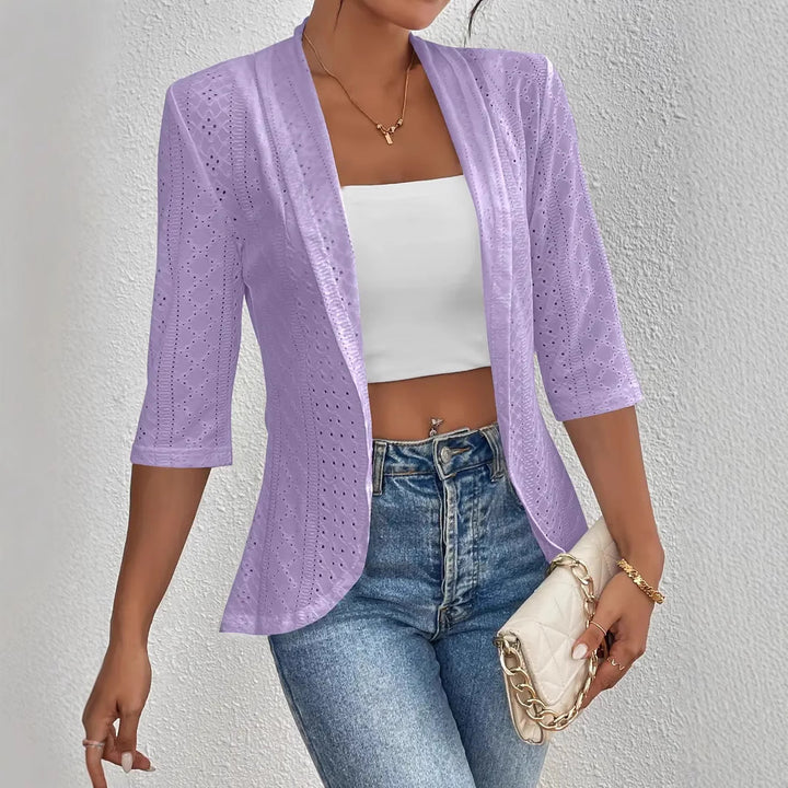 Damer Elegant Struktur-Blazer Mirla-Eva Jonsson