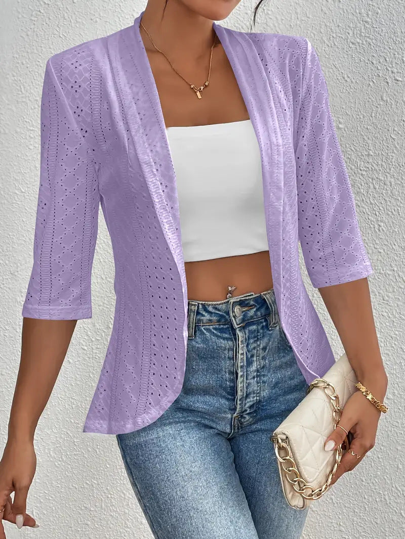 Damer Elegant Struktur-Blazer Mirla-Eva Jonsson