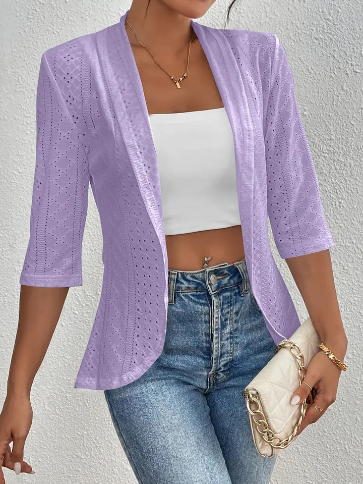 Damer Elegant Struktur-Blazer Mirla-Eva Jonsson