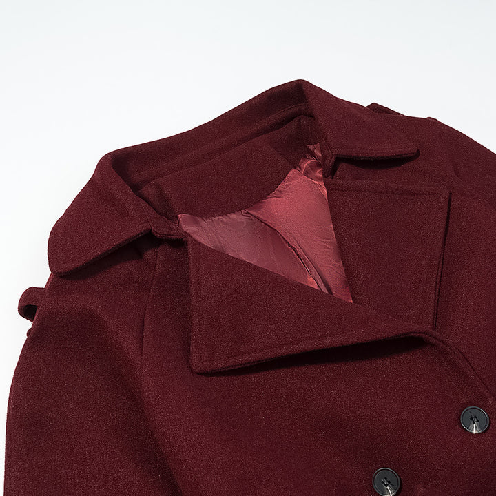 Damer Elegant Trench Coat med bälte och dubbelknappslå Mirla-Eva Jonsson